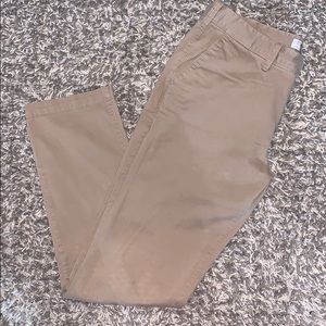 Express Skinny Fit Hayden Khaki Pants